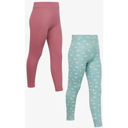 LeMieux Mini Leggings Pull On Breech Little Kids Joddings Tights Age3-10 2 Pairs