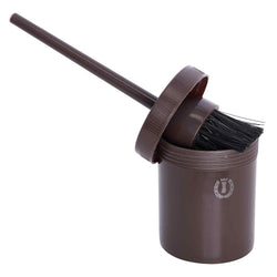 Imperial Riding Hoof Oil Brush With Screw Cap Plastic Jar Container All Colours