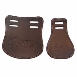 Bates Replacement All Purpose Leather Girth Point Buckle Guards Single Side Pair