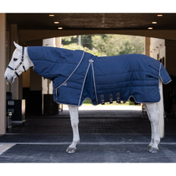 Horseware Rambo Optimo Stable Plus Rug inc Hood Bib Front Heavy 400g 5'6'-7'3'