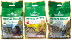 Global Herbs Herbal Horse Treats Original Mint Apple Flavour Healthy Reward 3kg