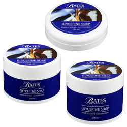 Bates Leather Glycerine Saddle Soap Removes Dirt Greece and Oil From Leather Tack