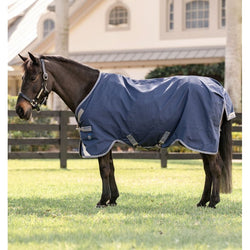 Horseware Rhino Pony Turnout Rug 0g Lightweight Lite Tough 1000d Navy 3'9'-5'9'