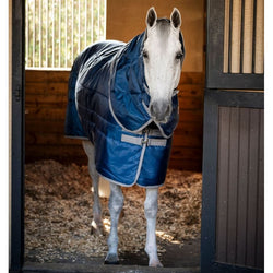 Horseware Amigo Ripstop Insulator Plus Pony Rug + Hood Medium 200g Navy 3'9-5'9'