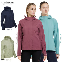 LeMieux Isla Short Waterproof Jacket Lightweight Riding Yard Walking Coat UK6-18