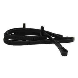 Horseware Rambo Micklem Competition/Deluxe/Diamante Reins Black/Brown Silver