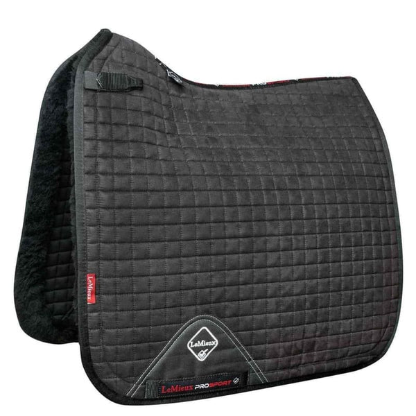 Lemieux Square Cotton Dressage Pad Grey