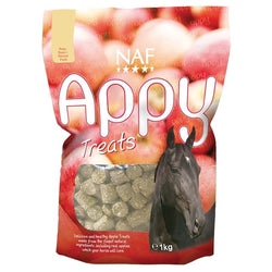 NAF Appy Treats Healthy Delicious Apple Flavour Titbits Quality Ingredients 1Kg