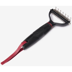 LeMieux Tail Thinning Rake Comb Brush Ergonomic Silicone Grip Horse Grooming