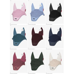 LeMieux Essence Acoustic Fly Hood Noise Reducing Crochet Veil Softshell Ear Net