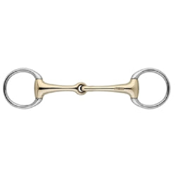 Sprenger Eggbutt Bradoon Small 55mm Ring Single Jointed 16mm Sensogan Bit 40362