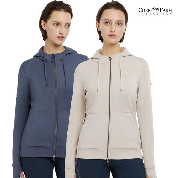 LeMieux Tabi Tech Zip Through Hoodie Lightweight Hoody Sweater Jumper Top UK6-18