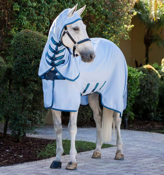 Horseware Amigo Ripstop Hoody Breathable Summer Sheet UVProtection Fly Midge Rug