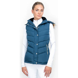 Coldstream Leitholm Quilted Gilet HorseRiding Body Warmer Cool Slate Blue XS-XXL