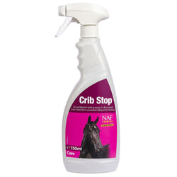 NAF Equine Crib Stop Spray Anti-Chew Anti-Cribbing Foul Tasting Deterrent 750ml