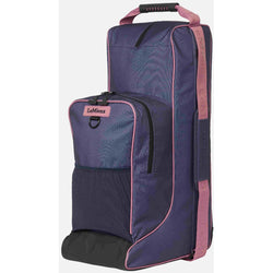 LeMieux Riding Boot and Hat Bag Padded Protective Show Travel Storage Dusk Blue