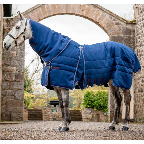 Horseware Rambo Optimo Stable Plus Rug inc Hood Bib Front Medium 200g 5'6'-7'3'