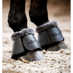 Horseware Pro Bamboo Overreach Boots With Fleece Top Over Reach Protection Pair