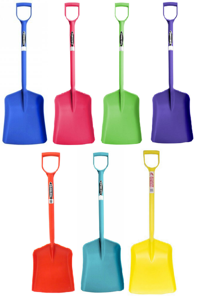 Faulks and Cox Red Gorilla Tubtrug Shovel Lightweight and Strong H 101cm Blade W31cm