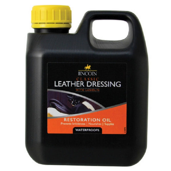 Lincoln Classic Leather Dressing Waterproofing Restoration Oil With Lanolin