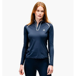 Horseware Stamina Long Sleeve 1/4 Zip Top Ladies Tech Horse Riding Activewear