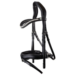 EcoRider Ultra Comfort Navan v 2.0 Anatomic Padded Diamante Bridle Black/Brown