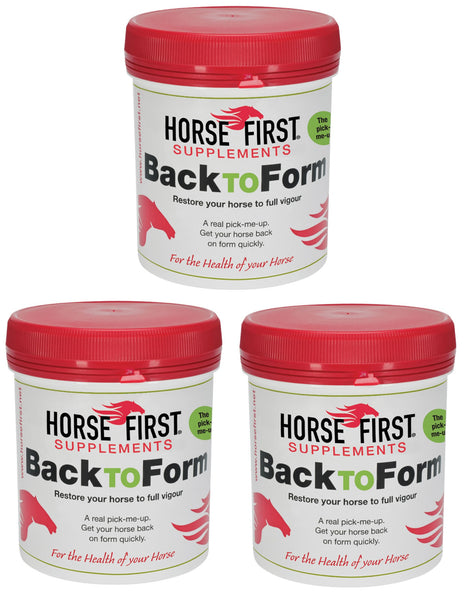 Horse First Back To Form Vitality Boost Fatigue Recovery Supplement 3 x 750g
