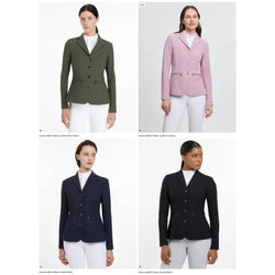 LeMieux Jessica Mesh Show Jacket Fitted Vented Technical Summer Heat Performance
