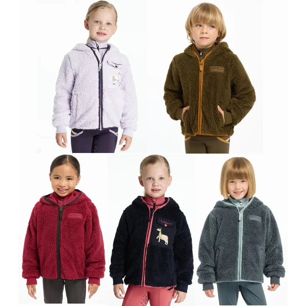 LeMieux Mini Teagan Fleece Little Kids Snuggly Fluffy Soft Jumper Top Age 3-10