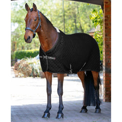 LeMieux Arika Clima-Tek Rug Wicking Post Exercise Travel Tech Cooler Black/Navy