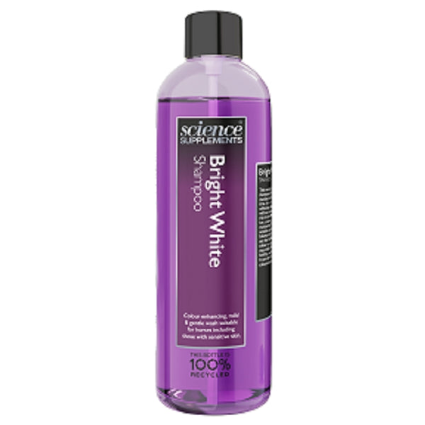 Science Supplements Bright White Shampoo For Grey/Coloured Horses Whitening Wash
