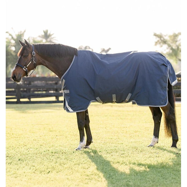Horseware Rhino Original Turnout  0g Rug Tough 1000d Lightweight Navy 5'6'-7'3'