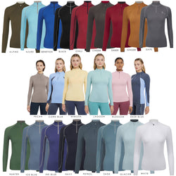 LeMieux Base Layer Technical Wicking Active Stretch Shirt XC Top UK14 SALE