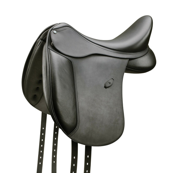 Arena By Bates High Wither Adjustable Leather Dressage Saddle With HART 16.5-18'
