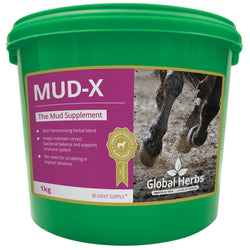 Global Herbs Mud-X Mud Fever Rain Scald Bacterial Skin Balance Horse Supplement