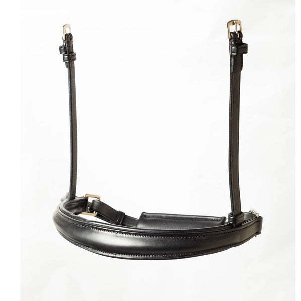 EcoRider Comfort Noseband Cavesson Soft EcoLeather Spare Bridle Part Black/Brown