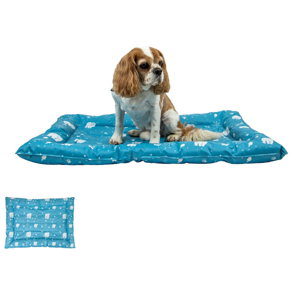 Ancol Ice Paws Cooling Bed Comfortable Cooling Gel Pad For Dogs in Hot Weather