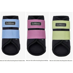 LeMieux Mini Air-Tek Grafter Brushing Boots Breathable Perforated Durable XS