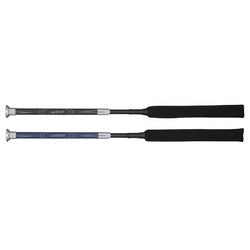 LeMieux Junior ProBaton Whip Short BS Legal No Slip Grip Jumping Bat Black/Navy