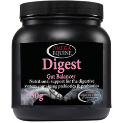 Omega Equine Digest Gut Balancer With Prebiotics and Probiotics Digestive Support