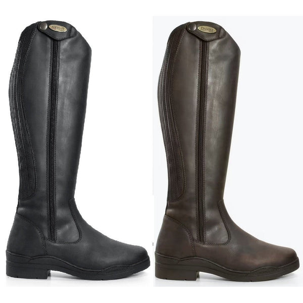 Brogini Monte Cervino Winter Long Country Riding Boots With Warm Faux Fur Lining