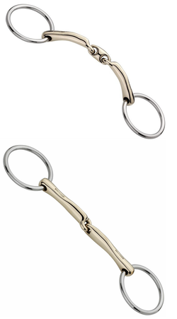 Sprenger Novocontact Bradoon Dressage Double Bit Sensogan 115-145mm 40240/40256