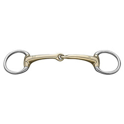Sprenger Dynamic RS Eggbutt Bradoon 14mm Single Jointed Sensogan 105-155mm 40249