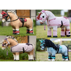 LeMieux Toy Pony Accessory Play Sets - Pad Rug Boots Bandages EarNet Headcollar