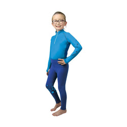 Hy Equestrian DynaMizs Ecliptic Riding Tights Pull Up Kids Girls Riding Leggings