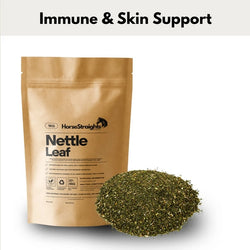 Horse Straights Direct Nettle Leaf Natural Herbal Skin Joint Immunity Supplement