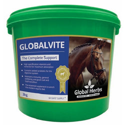 Global Herbs GlobalVite Daily Multi Vitamin Skin Joint Hoof Condition Supplement