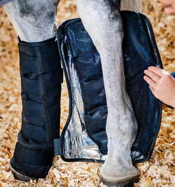 Horseware Ice Gel Stable Boots Cold Hosing Leg and Tendon Alternative Therapy Wrap
