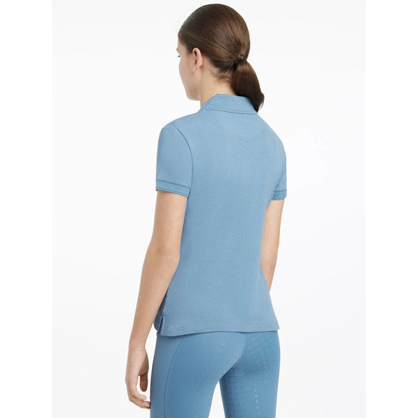 LeMieux Young Rider Classique Polo Shirt Teens Kids Cotton Riding Top Age 7-14