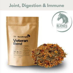 Horse Straights Direct Veteran Blend Natural Herbal Supplement For Older Horses